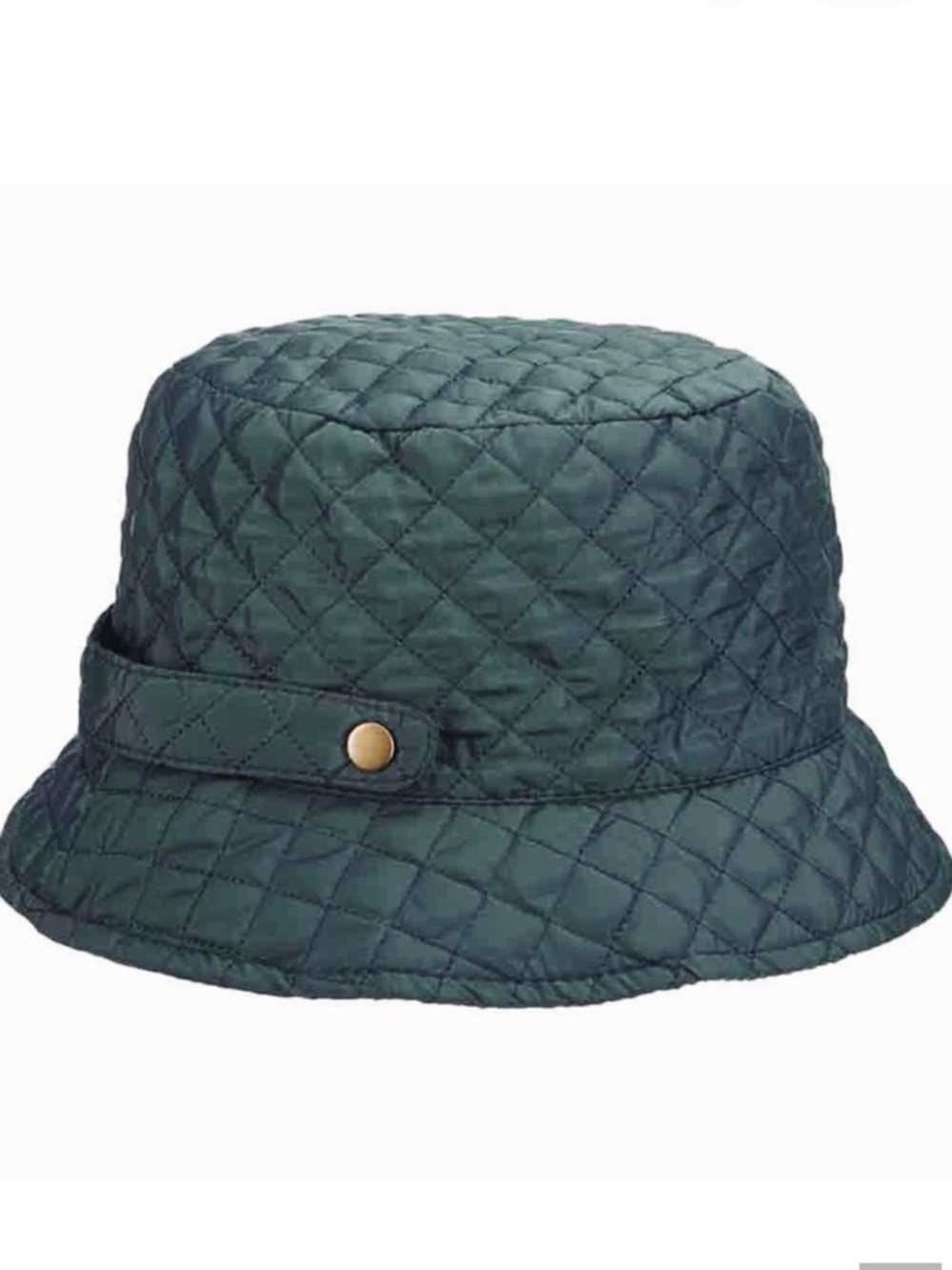 SCALA HATS Quilted Roll Up Rain Hat, green